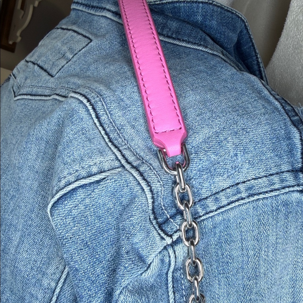 MarcJacobs NWOT  Clove Crossbody /shoulder bag bubblegum pinks/dust bag - Picture 5 of 10